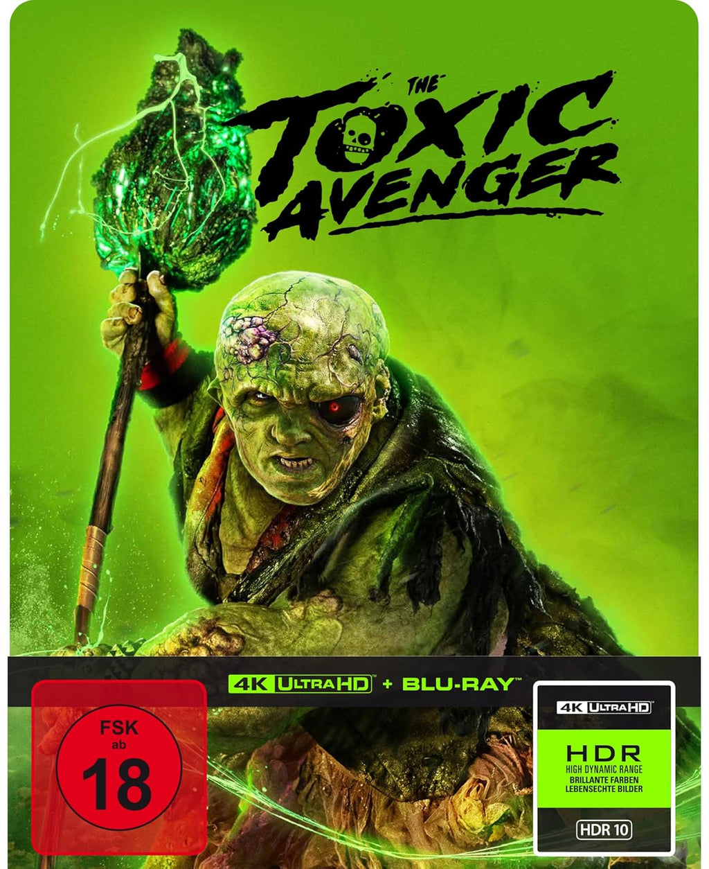 Toxic Avenger 4K Blu-Ray Steelbook Limited Edition (Germany Import)