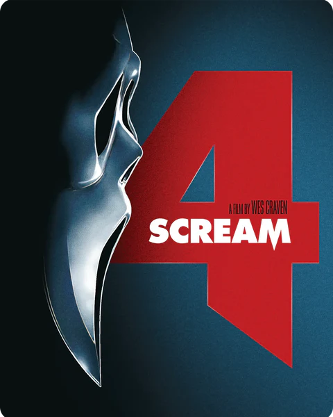 Scream 4 4K Blu-ray Steelbook  (4K Ultra HD + Blu-ray + Digital) - PREORDER