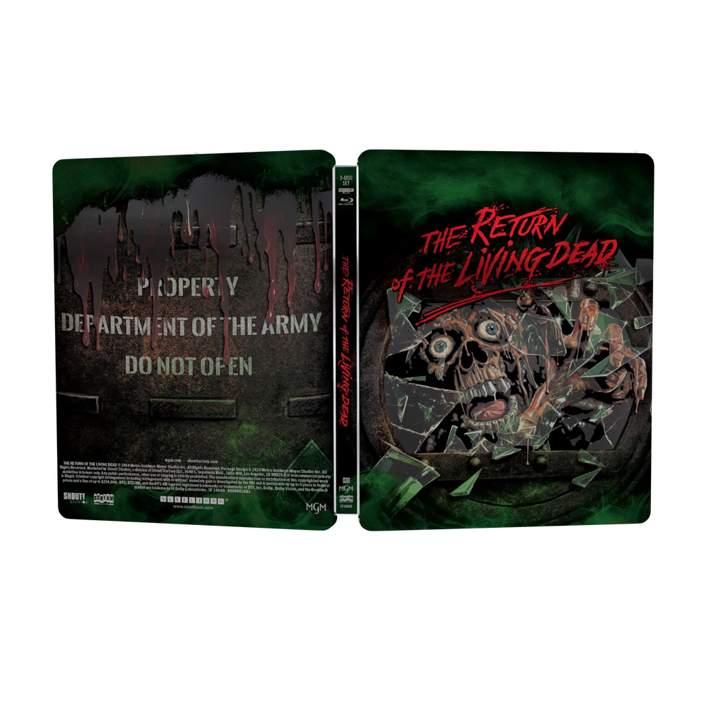 Le Retour des morts-vivants (édition Steelbook exclusive Walmart : 4K Ultra HD + Blu-ray)
