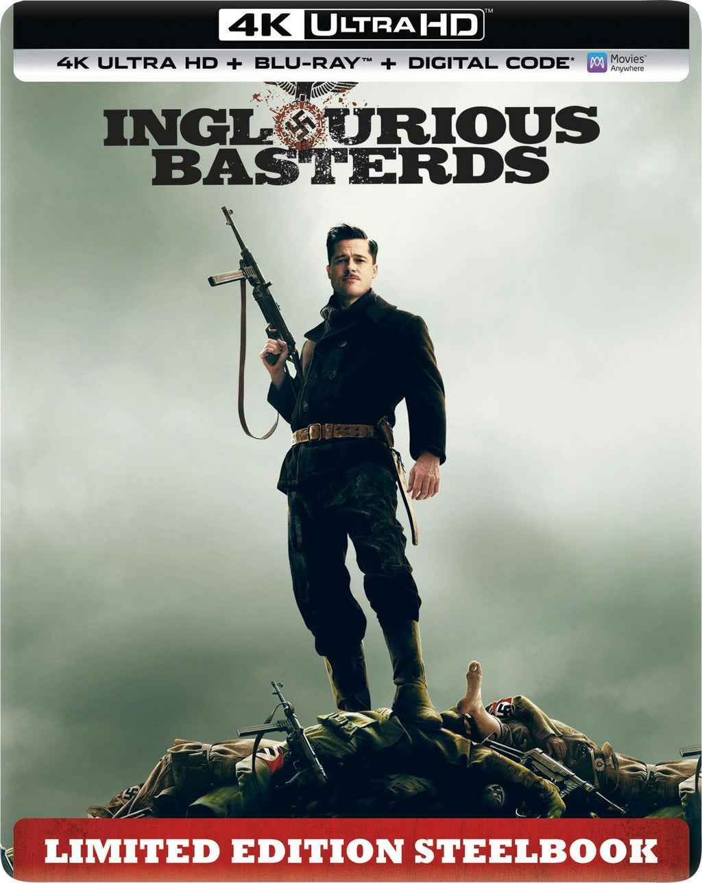 Inglourious Basterds Steelbook (4K UHD + Blu-ray + Digital) Best Buy Exclusive