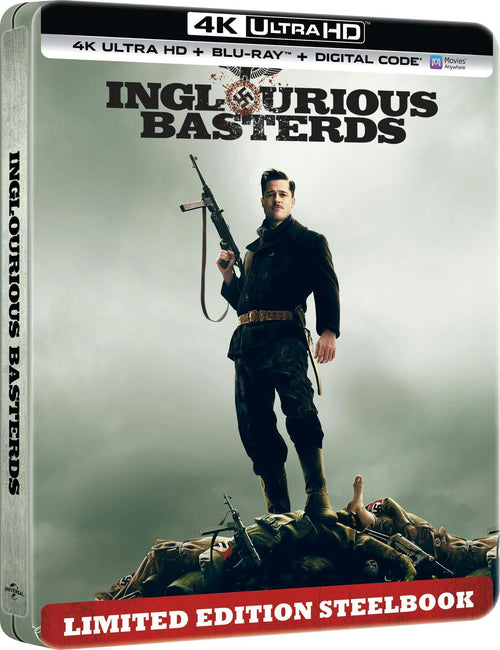 Inglourious Basterds Steelbook (4K UHD + Blu-ray + Digital) Best Buy Exclusive