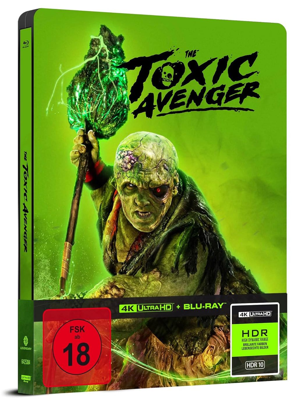 Toxic Avenger 4K Blu-Ray Steelbook Limited Edition (Germany Import)