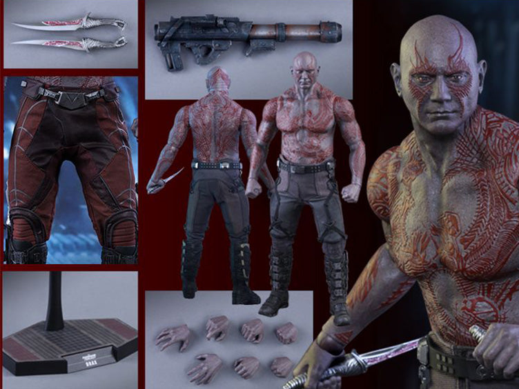 Drax Guardians of the Galaxy MMS355 1/6th Scale Collectible Figure by Hot Toys
