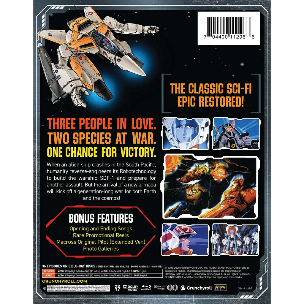 RoboTech : La Saga Macross (Exclusivité Walmart) Blu-ray Steelbook