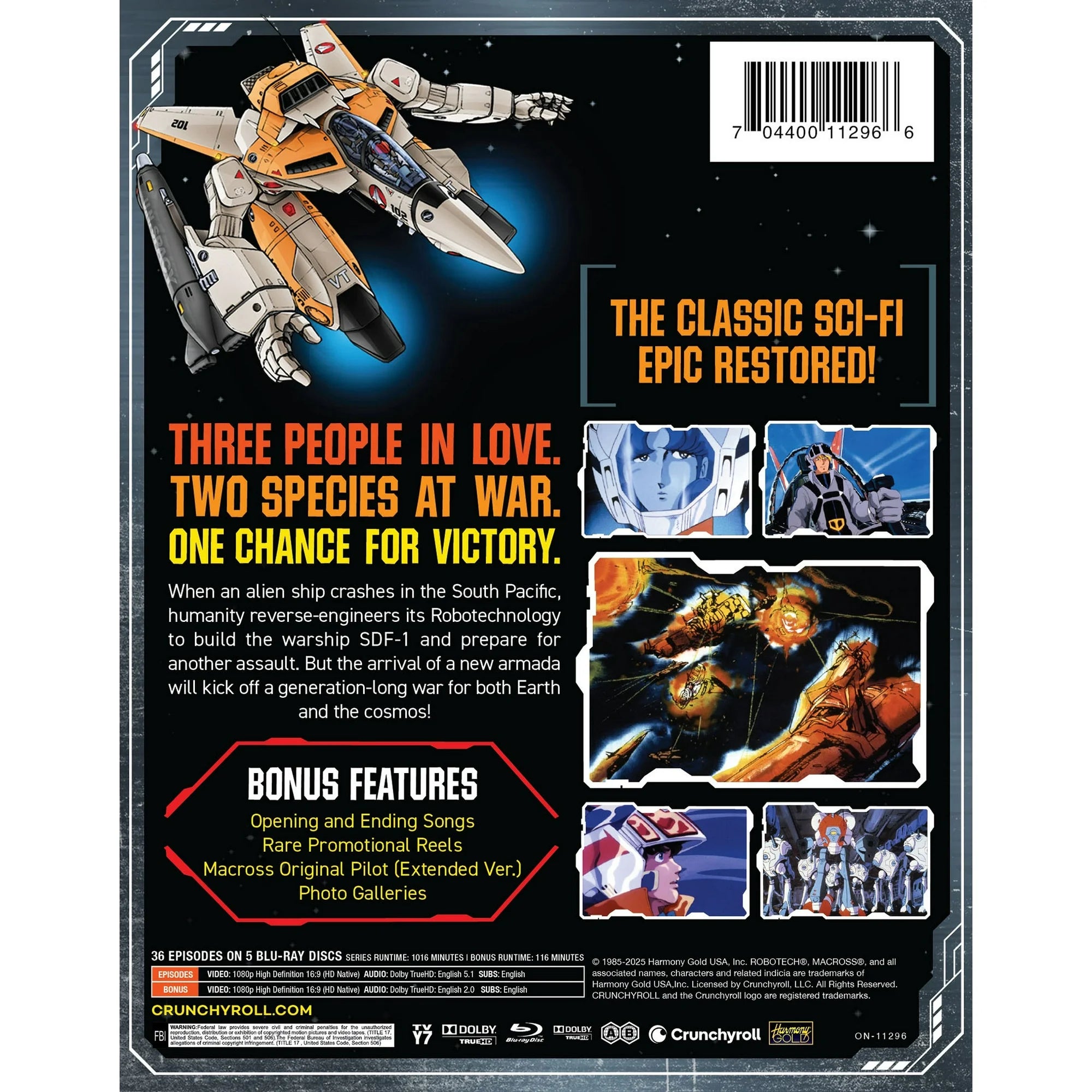 RoboTech : La Saga Macross (Exclusivité Walmart) Blu-ray Steelbook
