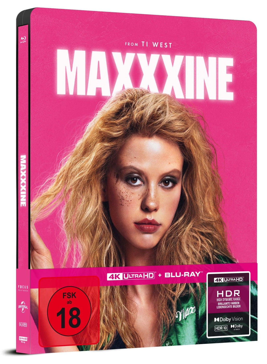 MaXXXine Édition Limitée Steelbook Blu-ray 4K