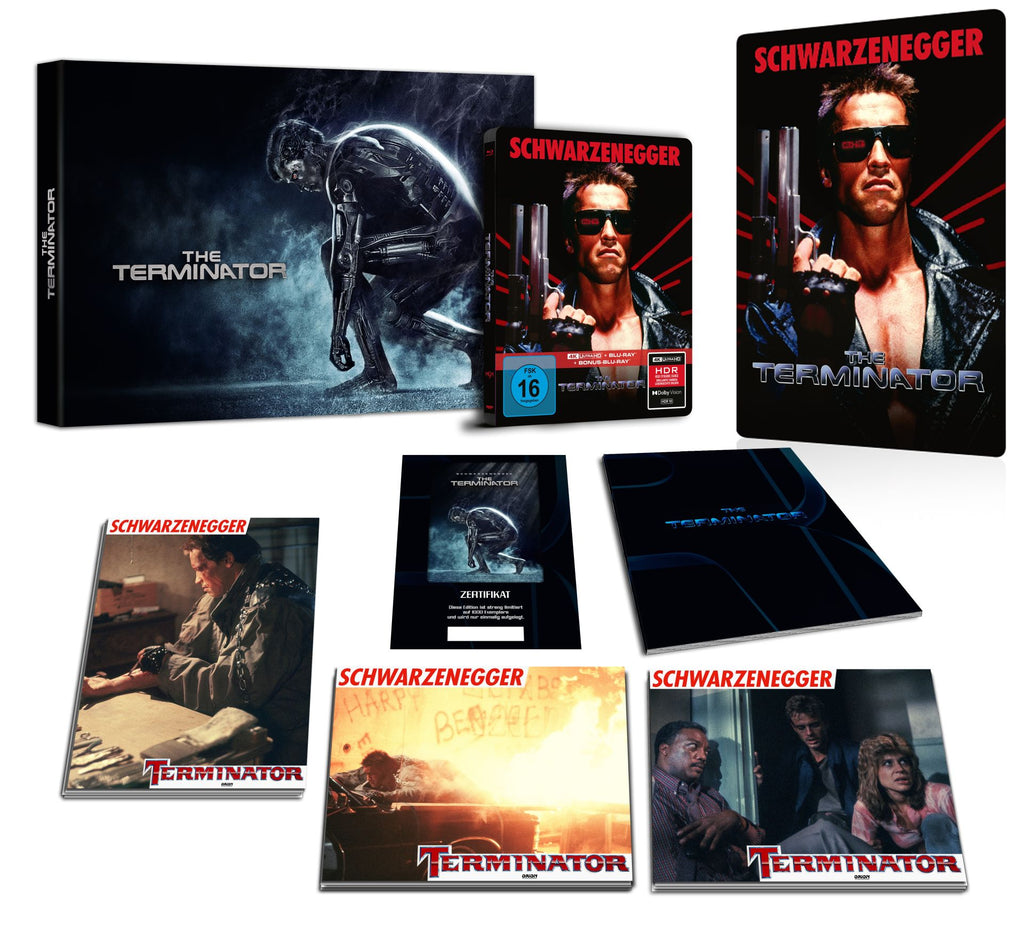 The Terminator ICONART™ - Cover A with 4K Blu-ray Steelbook Limited Box Set Edition - PREORDER