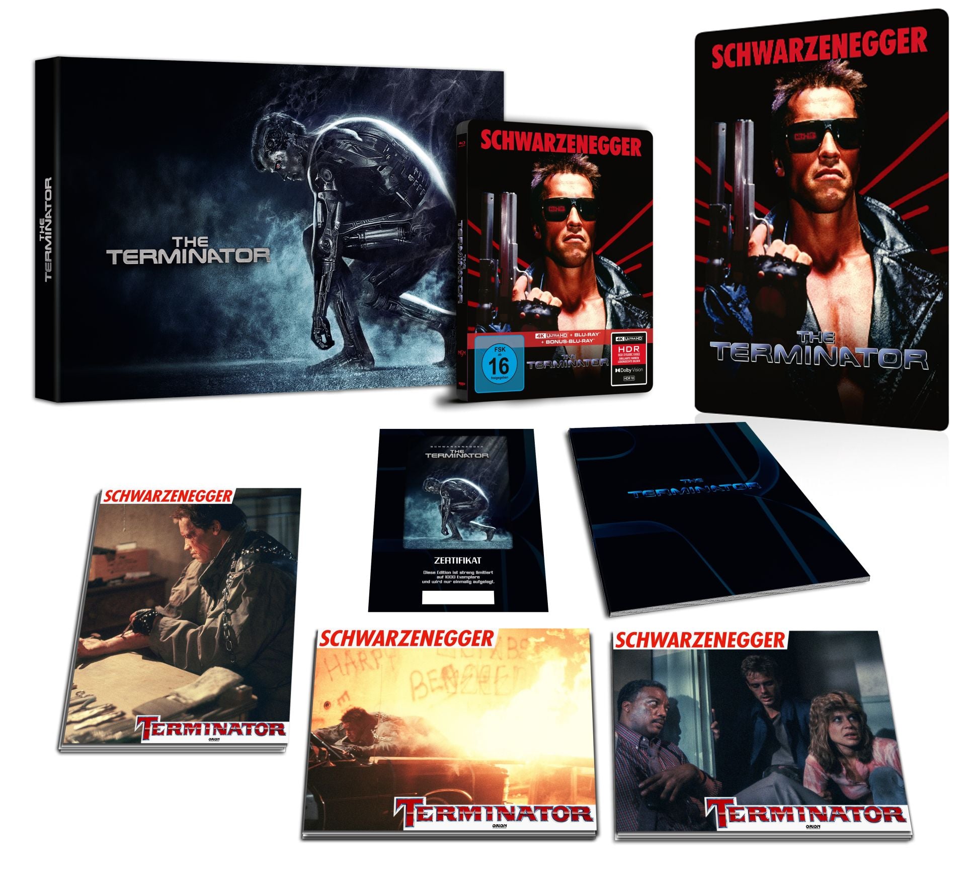 The Terminator ICONART™ - Cover A with 4K Blu-ray Steelbook Limited Box Set Edition - PREORDER