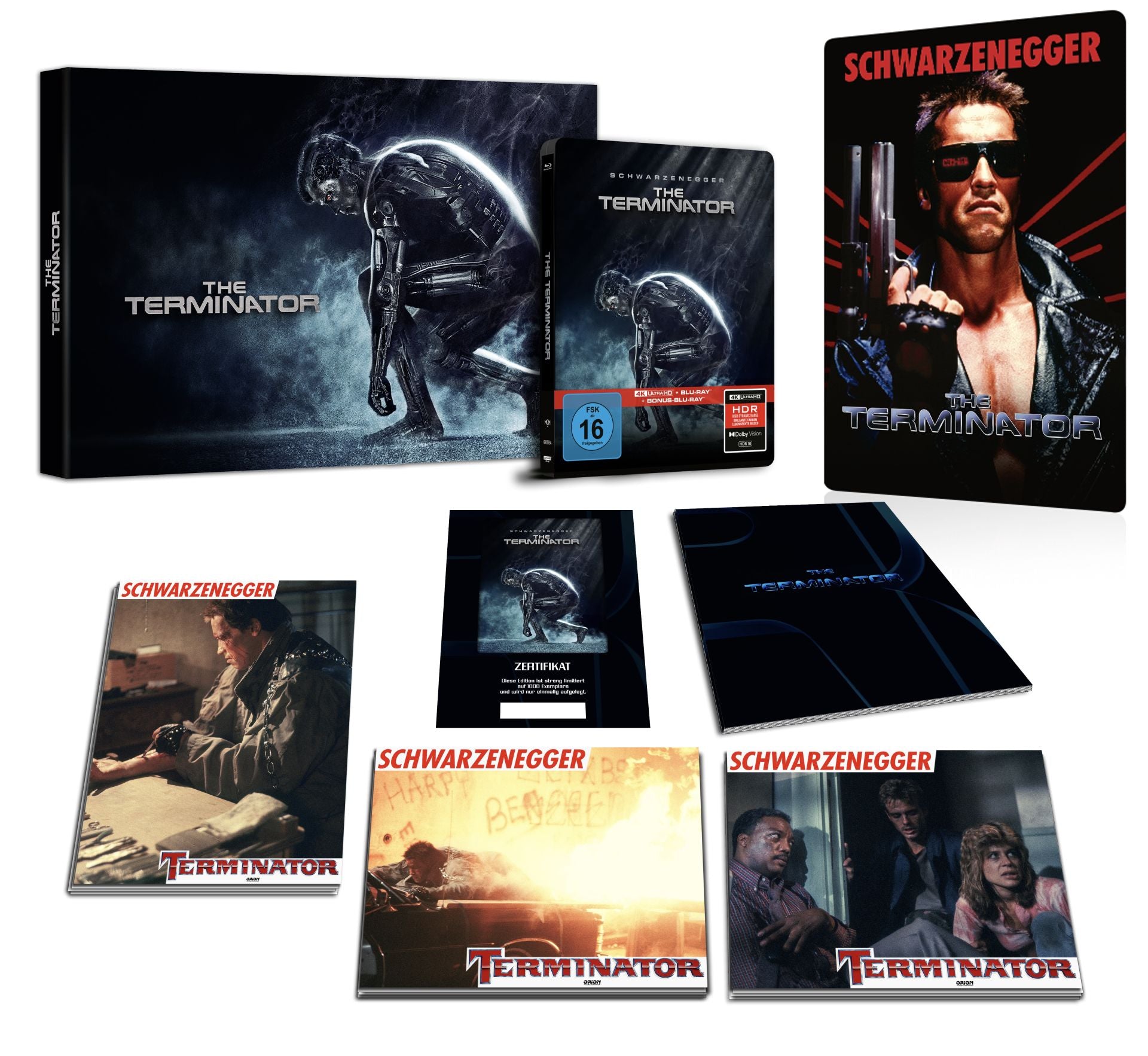 The Terminator ICONART™ - Cover B with 4K Blu-ray Steelbook Limited Box Set Edition - PREORDER