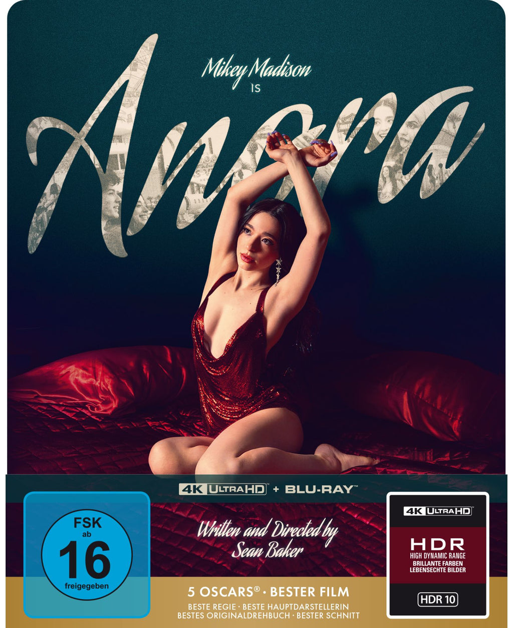 Anora 4K Blu-ray Steelbook Édition Limitée