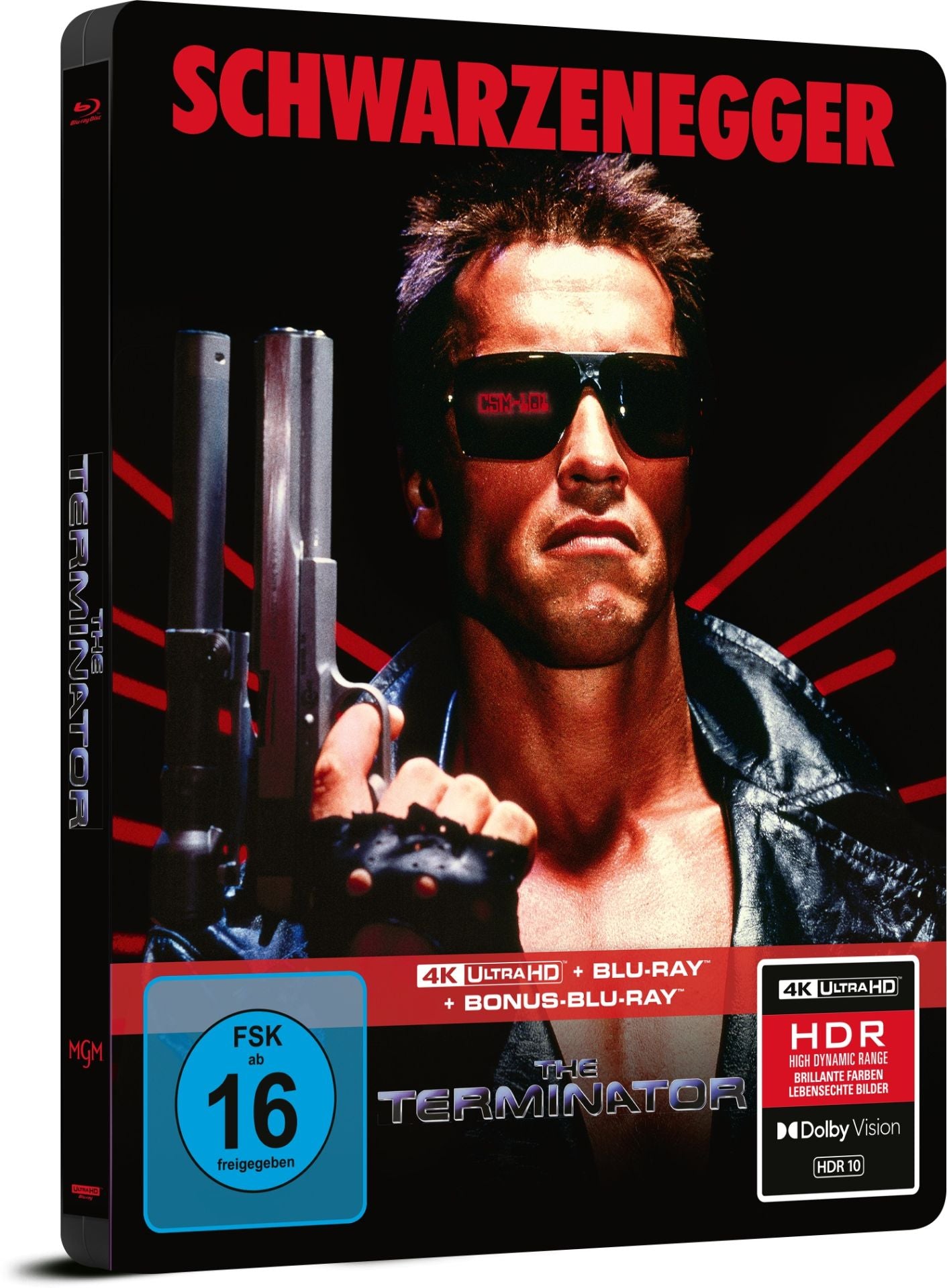 The Terminator ICONART™ - Cover A with 4K Blu-ray Steelbook Limited Box Set Edition - PREORDER