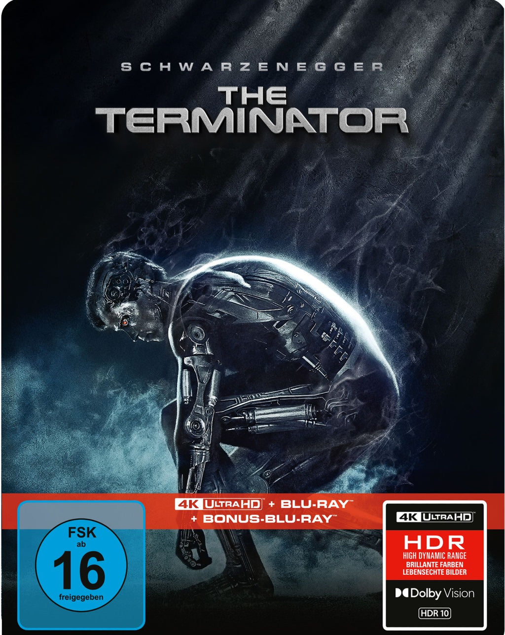 The Terminator ICONART™ - Cover B with 4K Blu-ray Steelbook Limited Box Set Edition - PREORDER