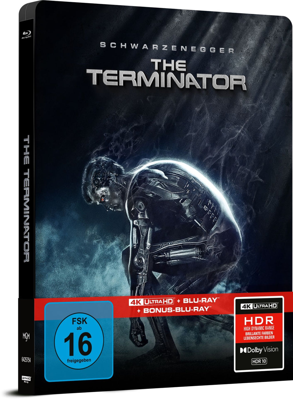 The Terminator ICONART™ - Cover B with 4K Blu-ray Steelbook Limited Box Set Edition - PREORDER