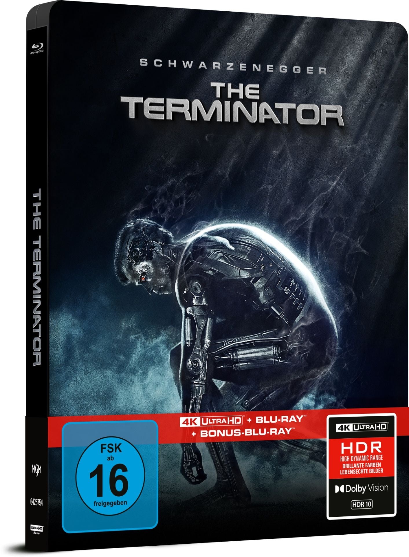 The Terminator ICONART™ - Cover B with 4K Blu-ray Steelbook Limited Box Set Edition - PREORDER