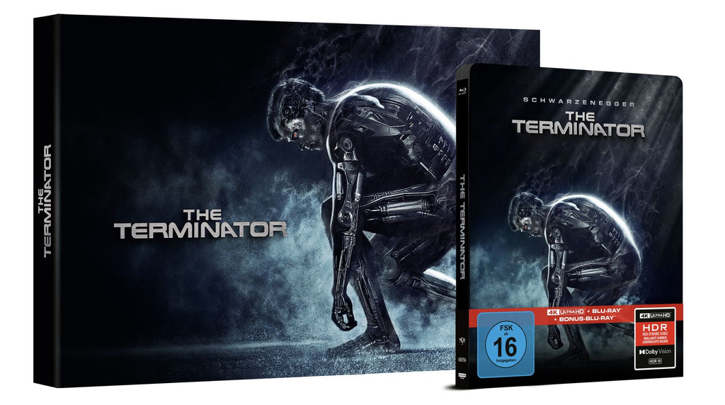The Terminator ICONART™ - Cover B with 4K Blu-ray Steelbook Limited Box Set Edition - PREORDER