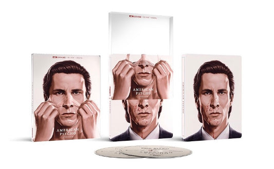 American Psycho Steelbook 4K UHD Blu-Ray+Blu-Ray+Digital Best Buy Exclusive