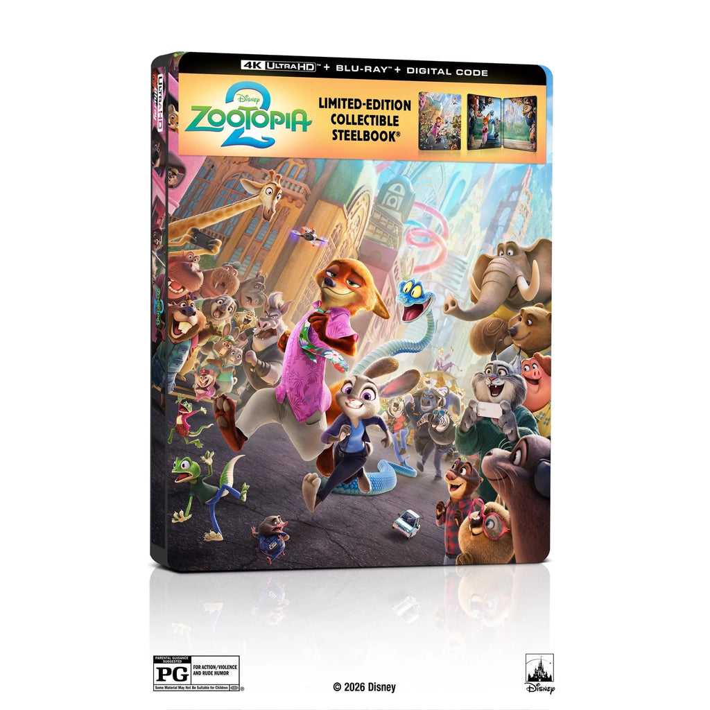 Zootopia 2 4K Ultra HD Steelbook + Blu-ray + Digital 4K
