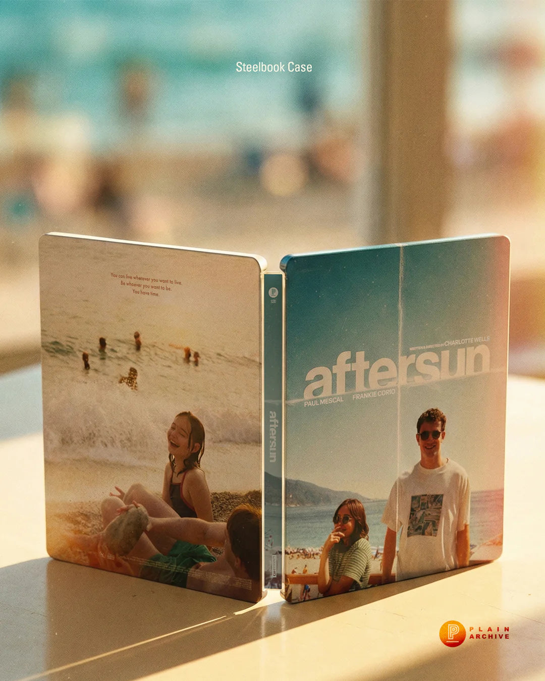 Aftersun 4K Blu-ray Steelbook Plain Archive Exclusive #98 Souvenir Edition - PREORDER