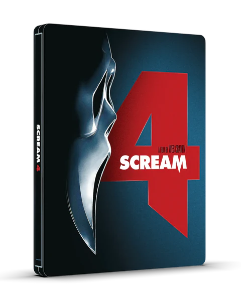 Scream 4 4K Blu-ray Steelbook  (4K Ultra HD + Blu-ray + Digital) - PREORDER