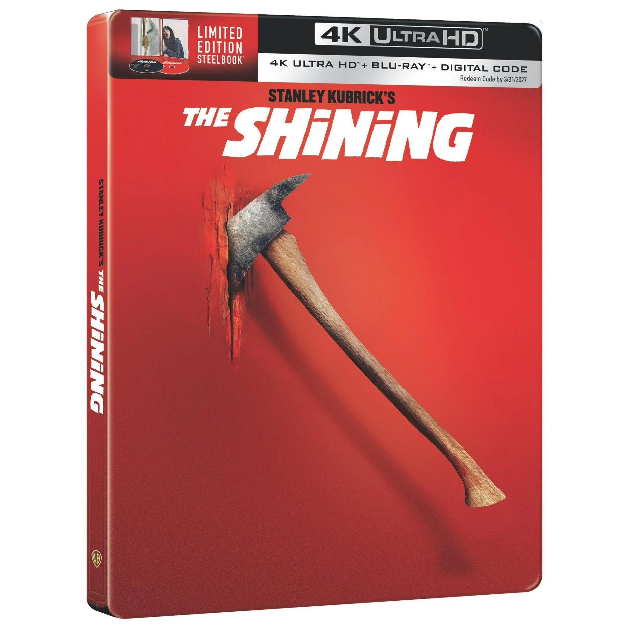 Shining (édition Steelbook exclusive Walmart) (4K Ultra HD + Blu-ray + numérique)