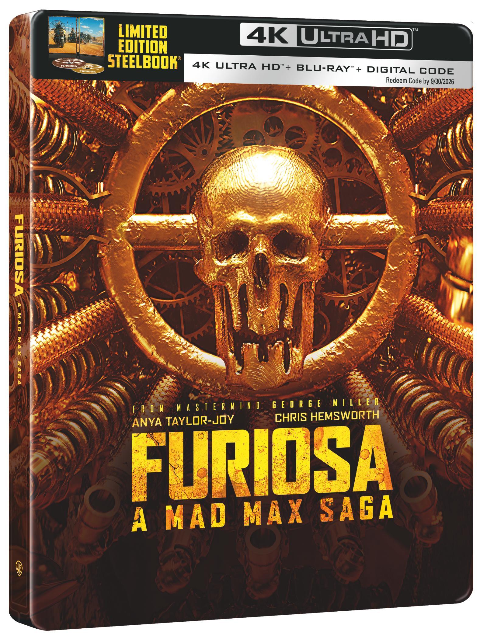 Furiosa : Un Steelbook Mad Max Saga (4K Ultra HD + Blu-ray + Numérique)