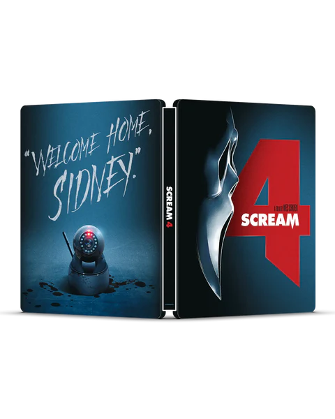 Scream 4 4K Blu-ray Steelbook  (4K Ultra HD + Blu-ray + Digital) - PREORDER