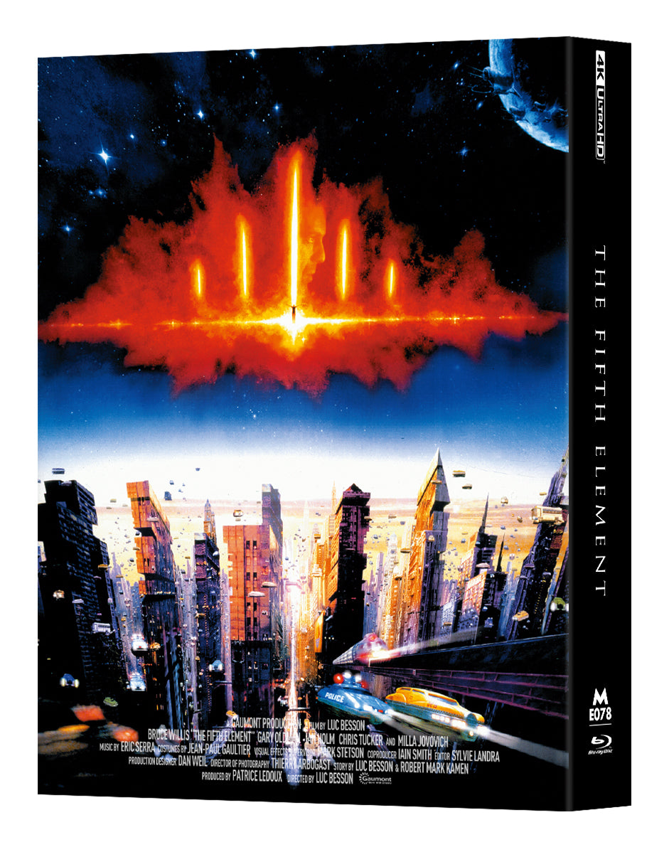 The Fifth Element 4K Blu-ray Steelbook Manta Lab Exclusive ME#78 Double Lenticular Full Slip A - PREORDER