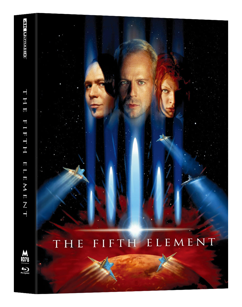 Le Cinquième Élément 4K Blu-ray Steelbook Manta Lab Exclusive ME#78 Double Lenticulaire Full Slip A