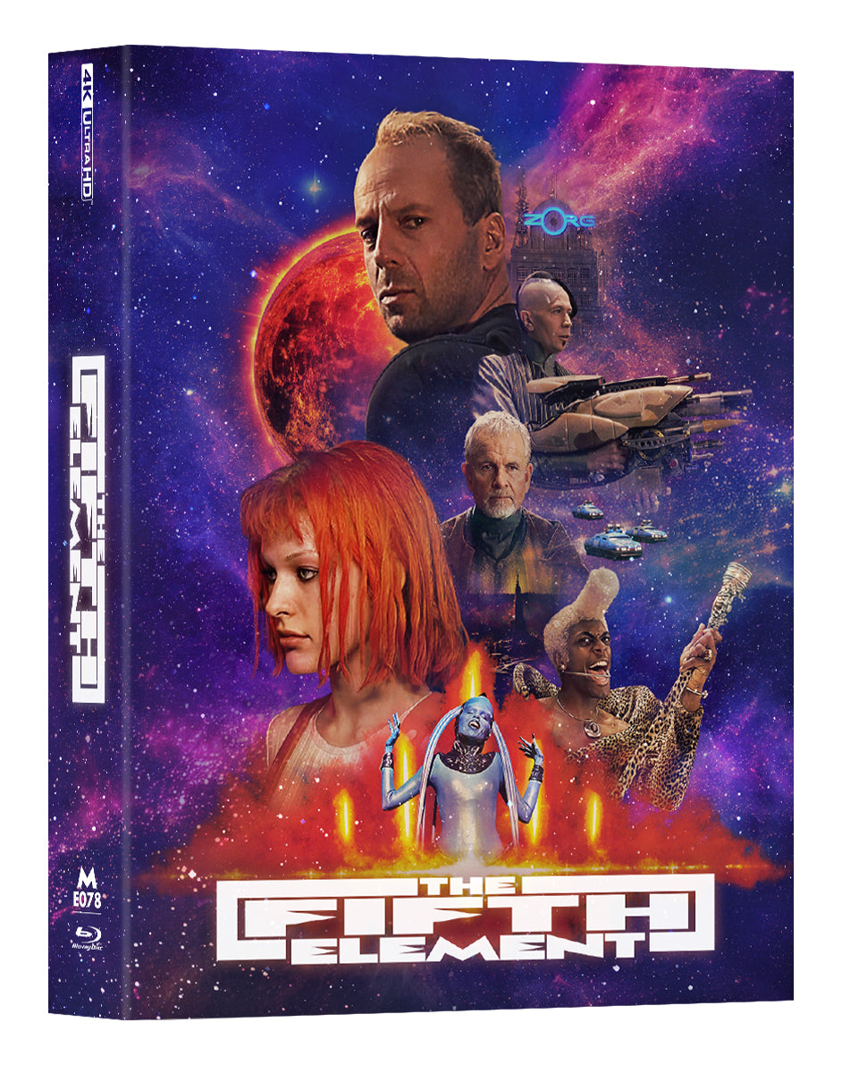 Ray Fifth Element The Fifth Element 4K Blu-ray Steelbook Manta Lab Exclusive ME#78 Doubl