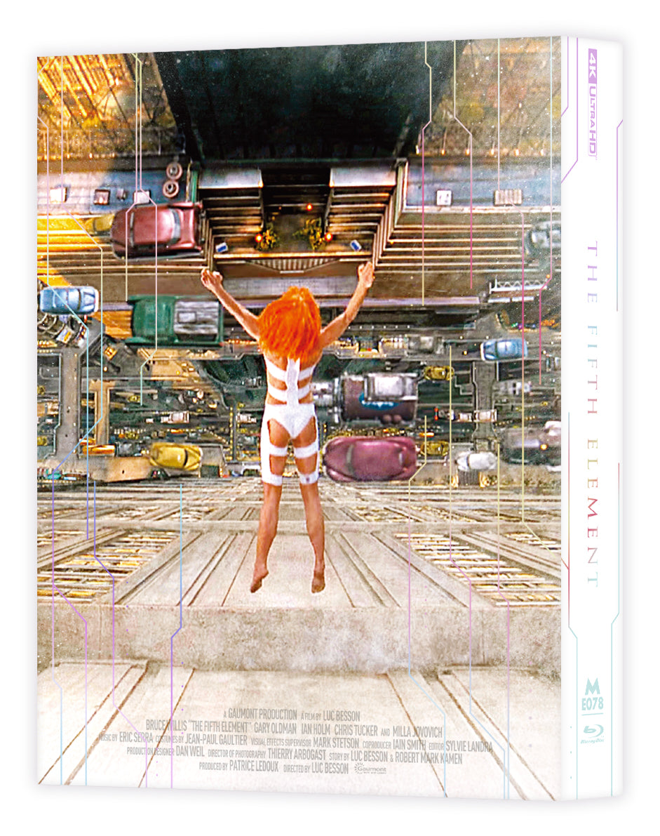The Fifth Element 4K Blu-ray Steelbook Manta Lab Exclusive ME#78 Full Slip (PET)