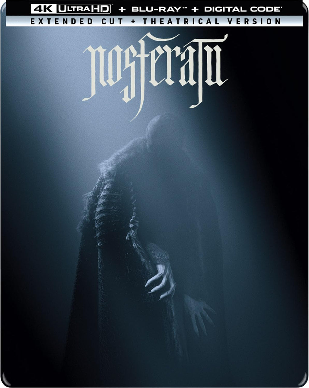 Nosferatu (Version longue) Édition limitée Steelbook (4K Ultra HD + Blu-ray + Numérique)