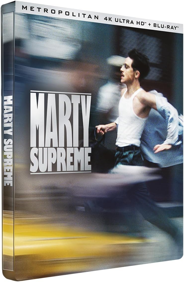 Marty Supreme 4K Blu-ray Steelbook Limited Collector's Edition (France Import) - PREORDER