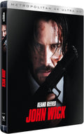 John Wick 4K Blu-ray Steelbook 10th Anniversary Limited Edition (France Import)