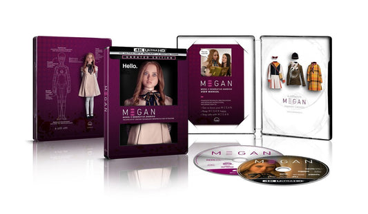 M3GAN 4K Blu-ray Steelbook [Includes Digital Copy] Best Buy Exclusive