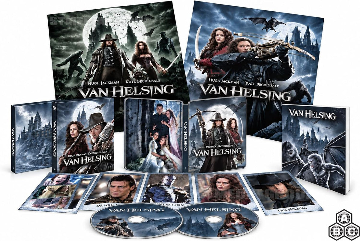 Van Helsing (4K UHD + Blu-ray + Extras) Steelbook Limited Collector's Edition (Italy Import)
