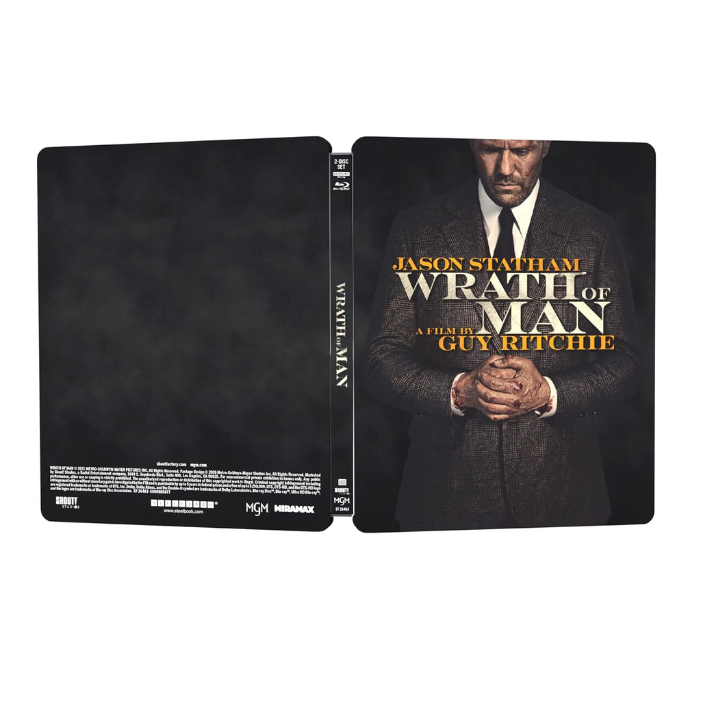 Wrath Of Man Limited Edition 4K Steelbook - PREORDER