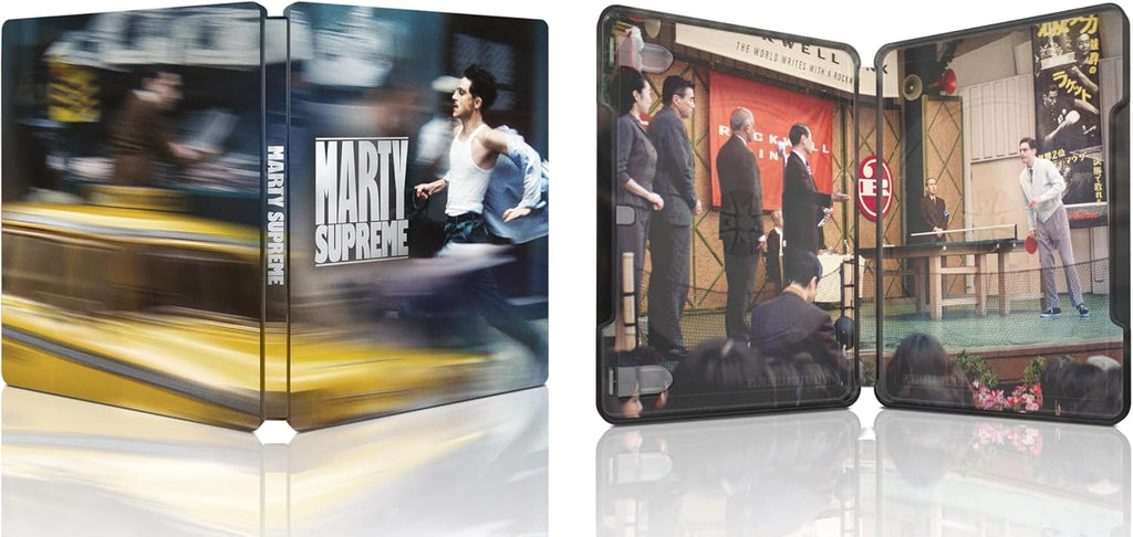 Marty Supreme 4K Blu-ray Steelbook Limited Collector's Edition (France Import) - PREORDER