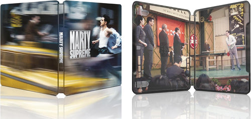 Marty Supreme 4K Blu-ray Steelbook Limited Collector's Edition (France Import) - PREORDER