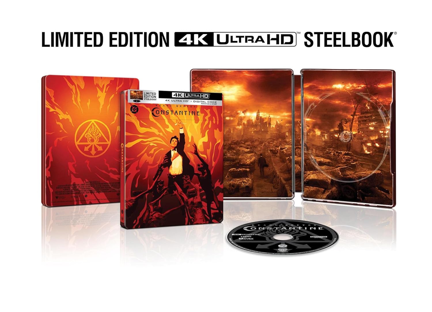 Constantine 4K Ultra HD + Édition Limitée Numérique Steelbook