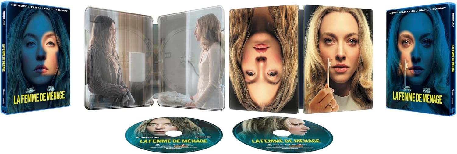 The Housemaid (La Femme de ménage) 4K Blu-ray Steelbook Limited Collector's Edition (France Import) - PREORDER