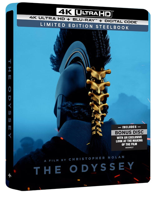 The Odyssey 4K Ultra HD + Blu-ray + Digital Limited Edition Steelbook - PREORDER