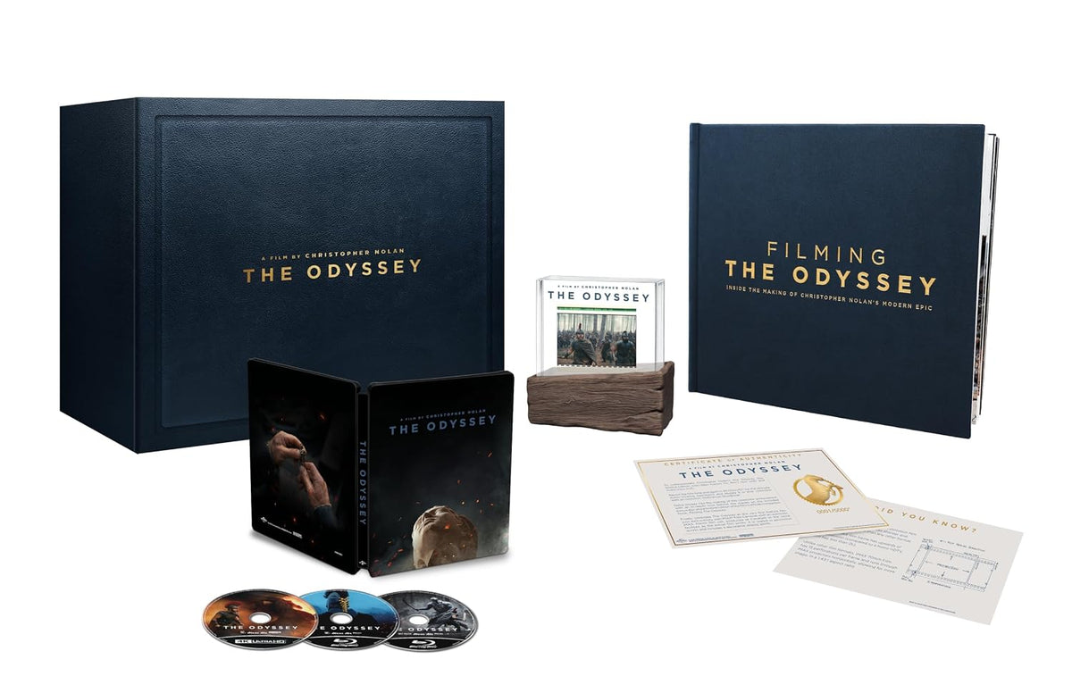 The Odyssey (Limited Edition Steelbook 4K Ultra HD Premium Giftset) - PREORDER