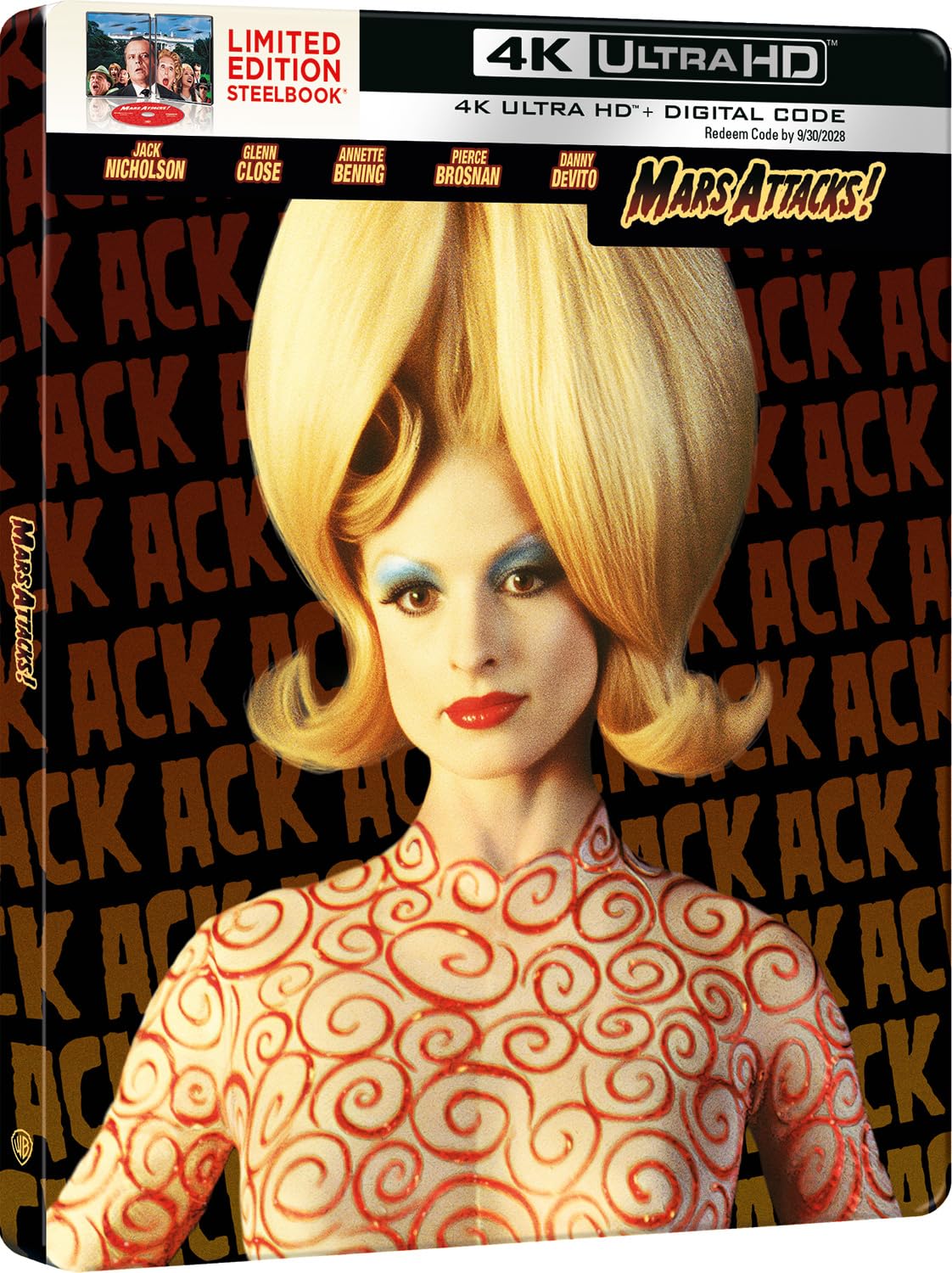 Mars Attacks!: Limited Edition 4K + Digital Steelbook