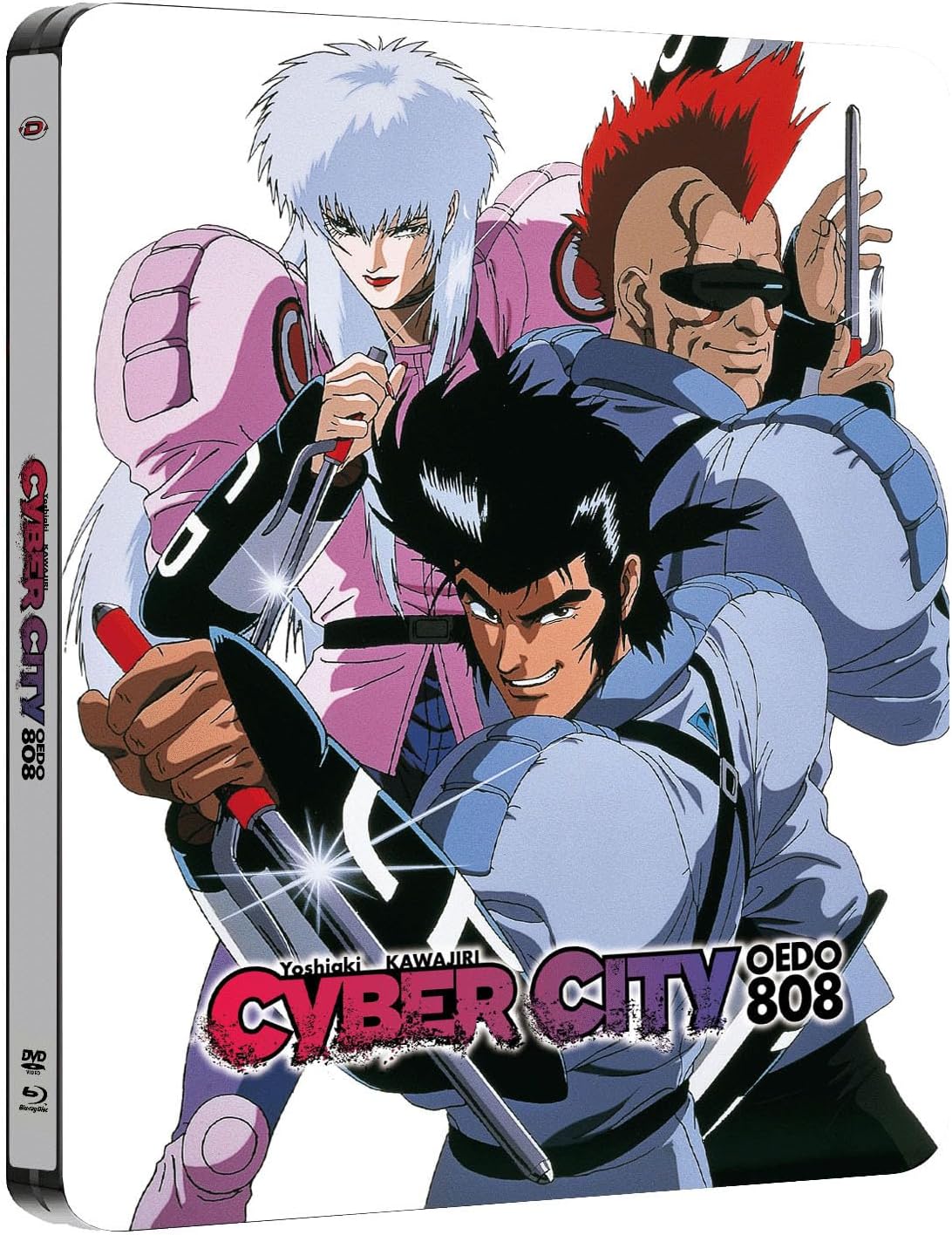 Cyber ​​City Oedo 808 Blu-ray Steelbook Édition Limitée (Import France)