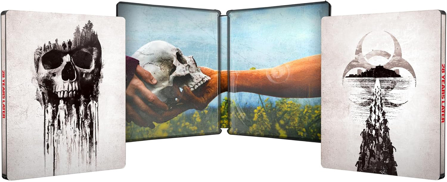 28 Years Later 4K Blu-ray Steelbook Édition Limitée - Variante à Contraste Élevé (Import France)