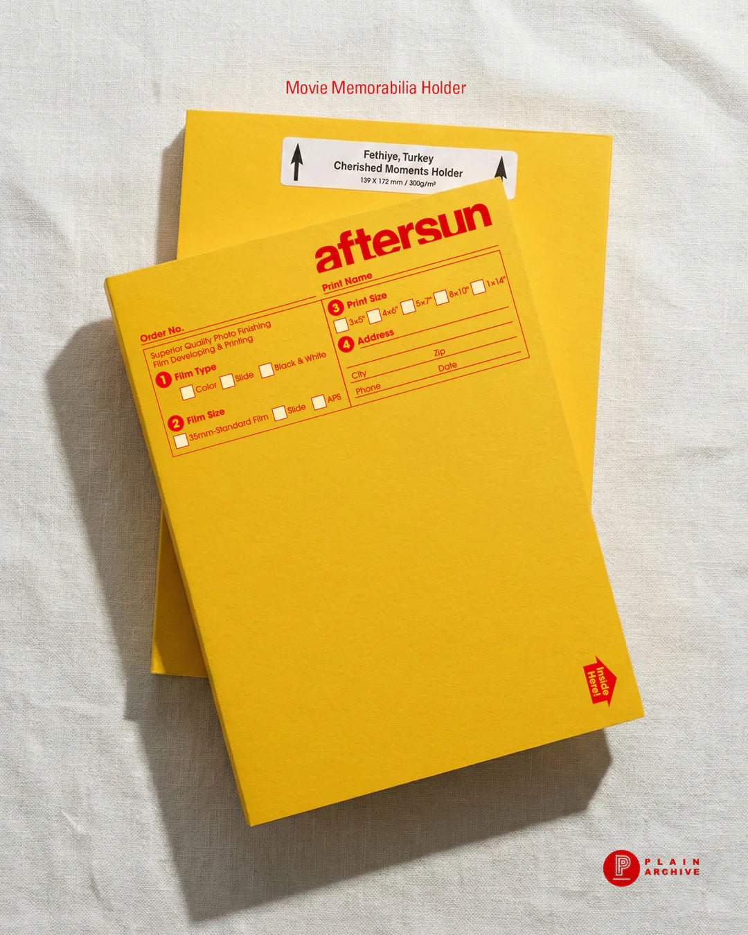 Aftersun 4K Blu-ray Steelbook Plain Archive Exclusive #98 Souvenir Edition - PREORDER