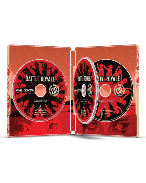 Édition Steelbook 4K Blu-ray 25e anniversaire de Battle Royale (4K Ultra HD + Blu-ray + Numérique) - PRÉCOMMANDE