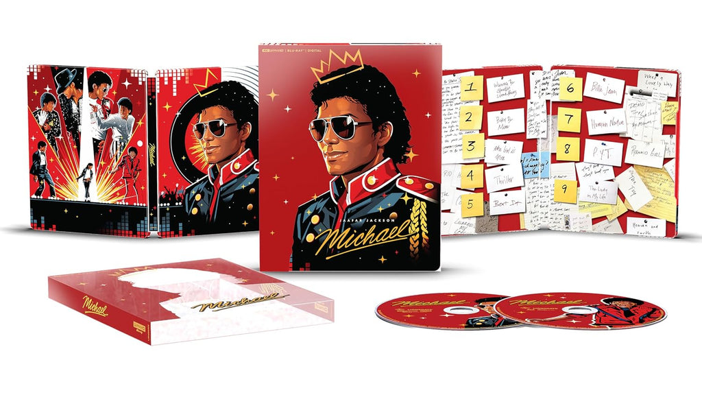 Michael (2026): Limited Edition 4K + Bluray + Digital Steelbook Amazon Exclusive