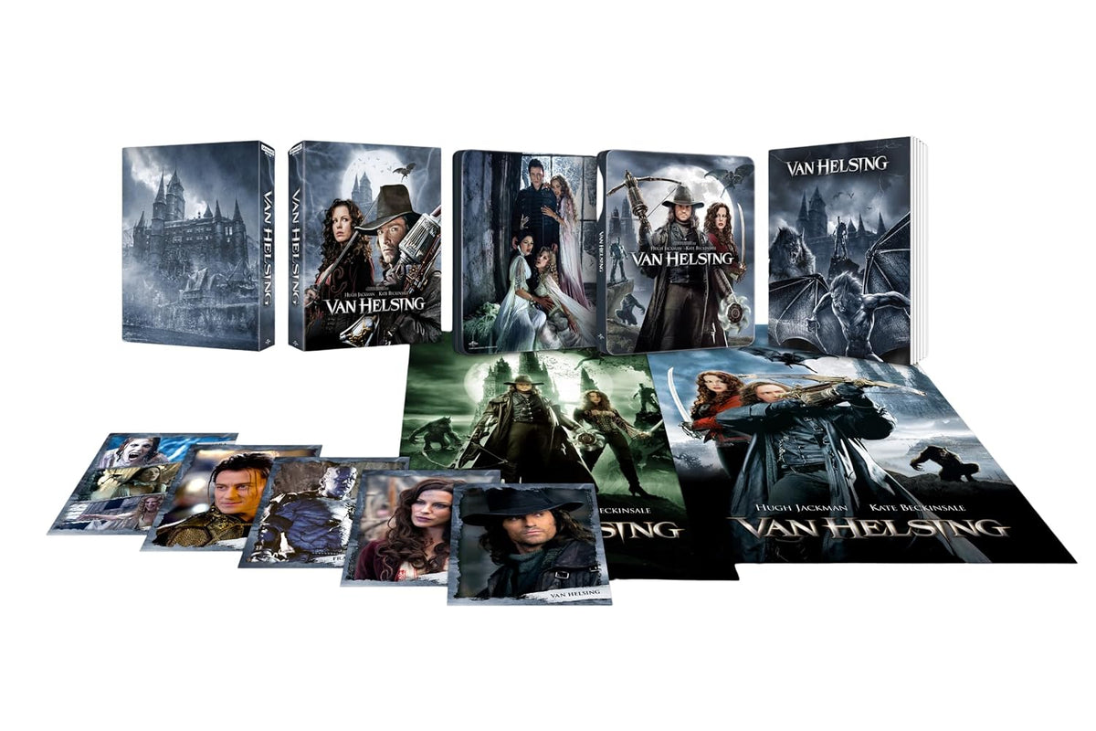 Van Helsing (4K UHD + Blu-ray + Extras) Steelbook Limited Collector's Edition (Italy Import)