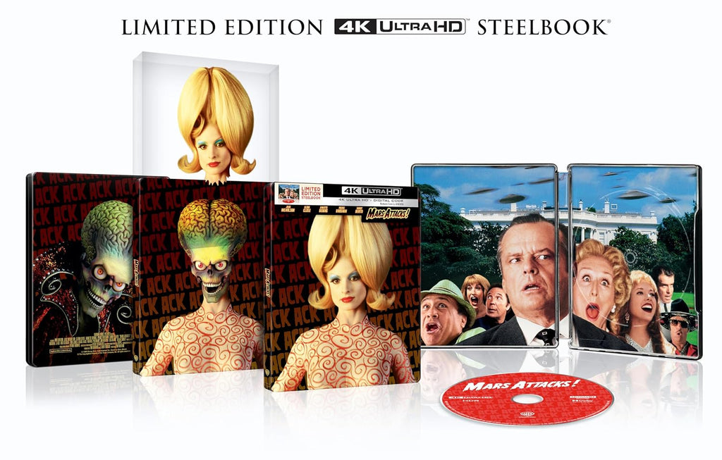 Mars Attacks!: Limited Edition 4K + Digital Steelbook